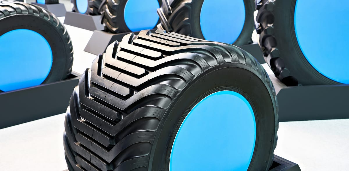 Plovoucí zemědělské pneumatiky