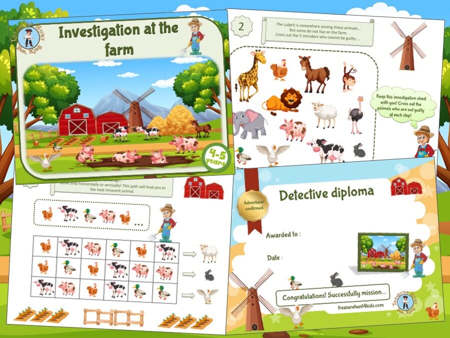 Farm Investigation Game
