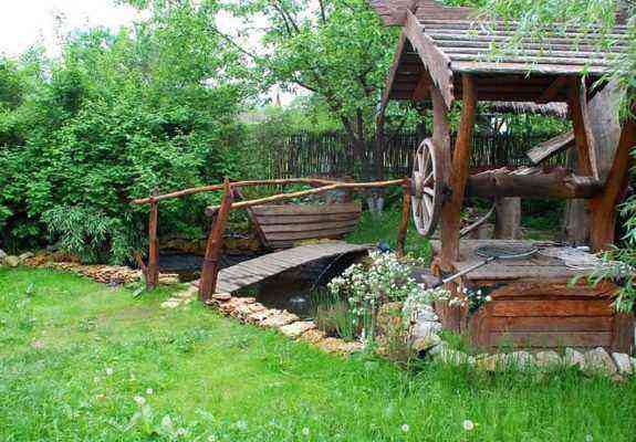 Birken, ein Bach und ein Badehaus: 54 Ideen für die Dekoration eines Gartens im russischen Stil