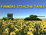 Gioco Gli agricoltori rubano i carri armati