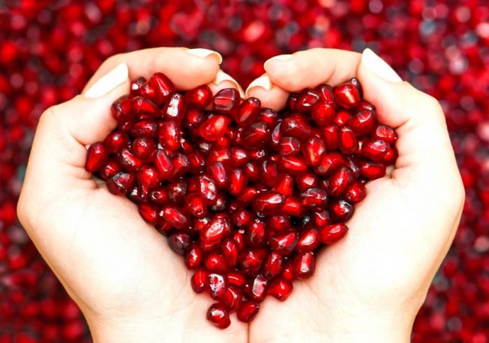 Useful properties of pomegranate