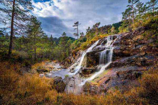 Highland waterfall