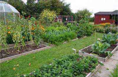 Circular alternation of vegetable beds