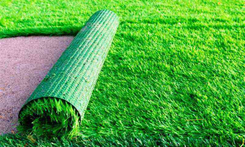 Artificial turf: application examples in the garden + step-by-step installation technology