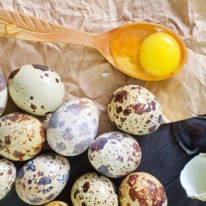 Quail eggs to cleanse the body