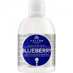 Shampoo with blueberry extract