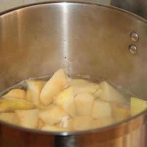 Quince broth
