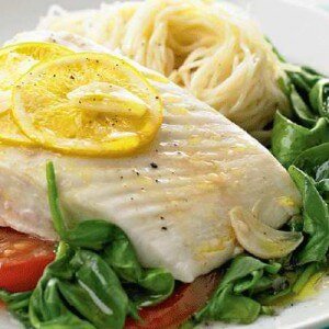 Boiled cod fillet for pancreatitis