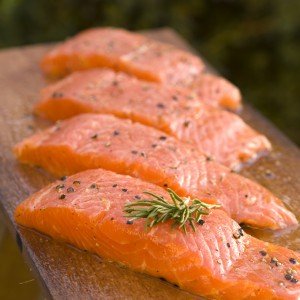 Salmon in the food industry