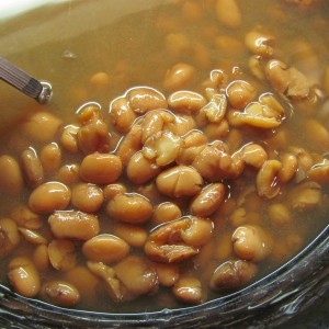 Cooking beans