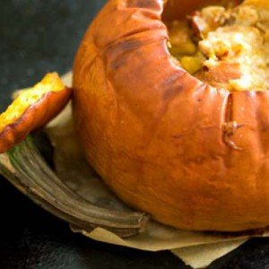 Baked pumpkin