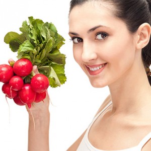 Why is radish useful for the body?