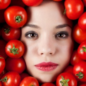 Tomato face masks