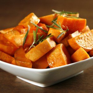 Sweet potato in cooking