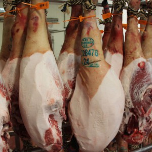 Preparation of Iberian ham