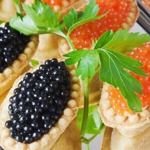 Types of caviar