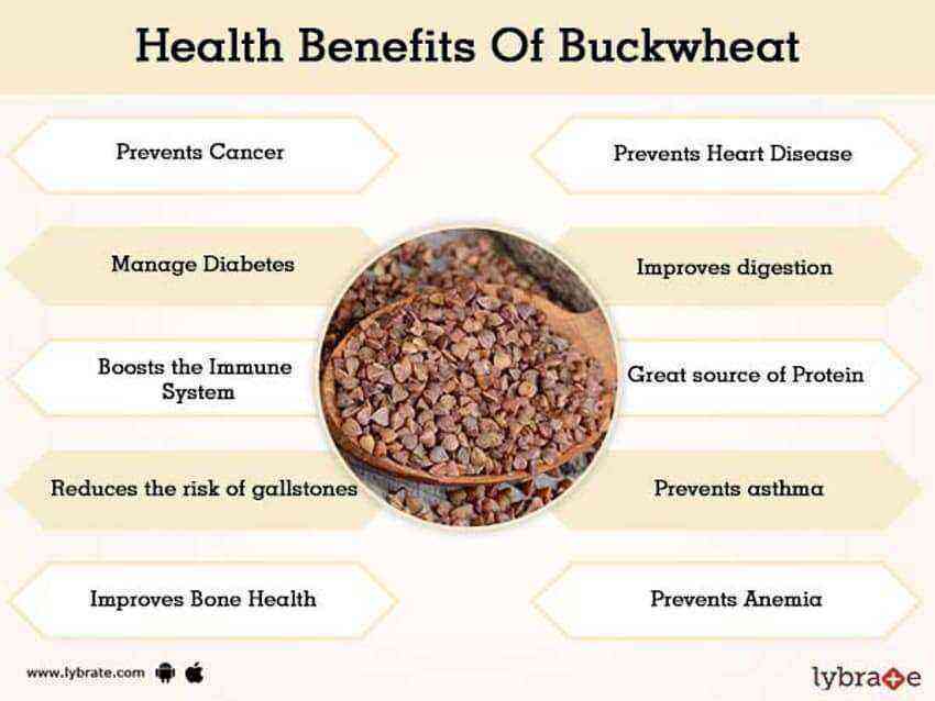 Buckwheat benefits and harms