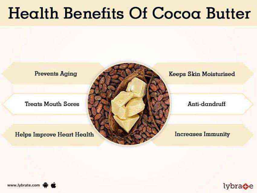 Cocoa butter benefits and harms