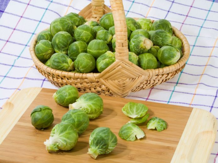 Heads of Brussels sprouts
