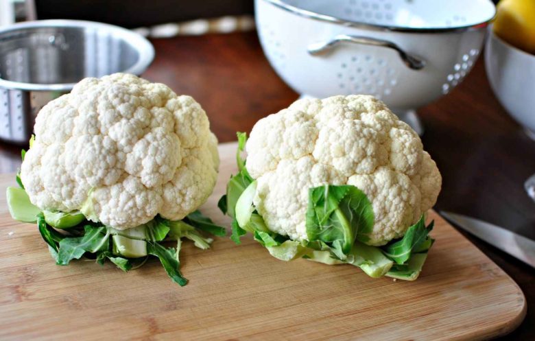 Cauliflower heads
