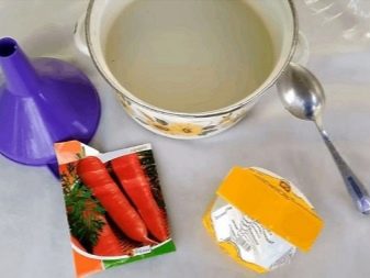 The nuances of planting carrots with starch
