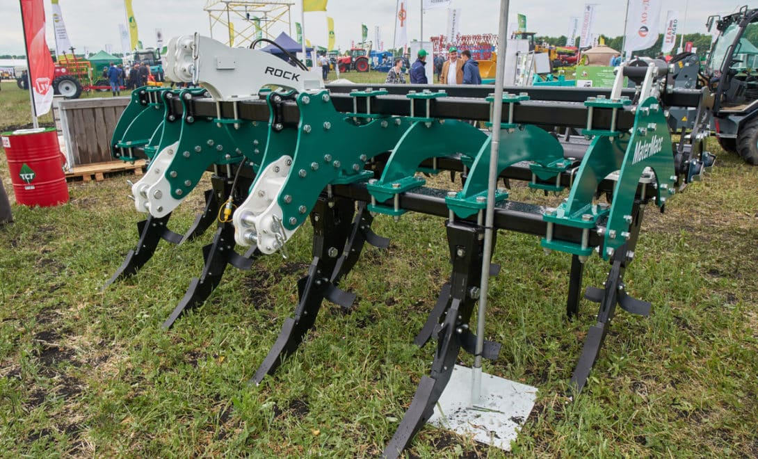 Among the agricultural implements, there is the subsoiler