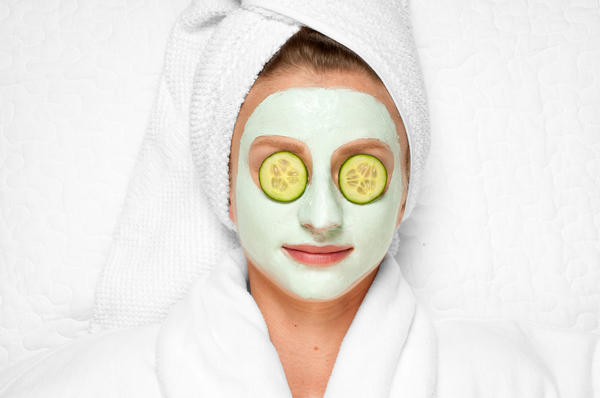 Cucumber masks are good for any skin