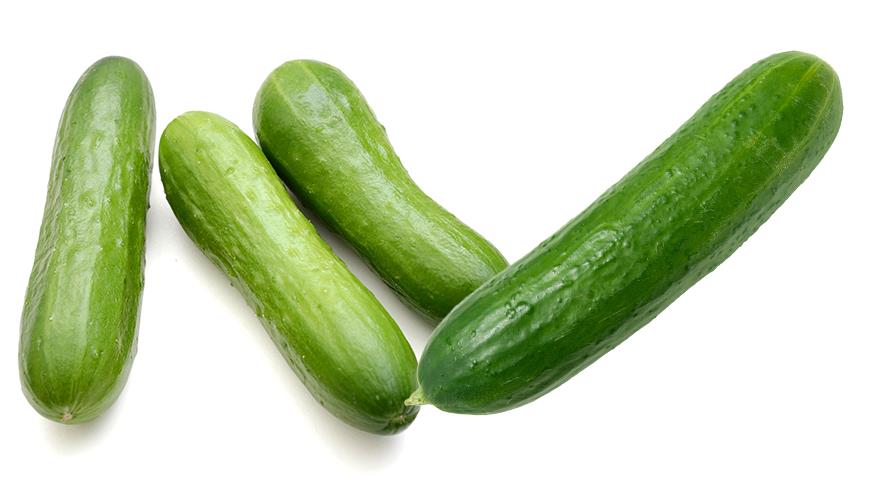 6 types of cucumbers: Russian, Asian or German shirt cucumbers, ball cucumbers and Chinese snake cucumbers