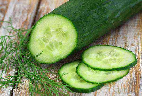 Even a harmless cucumber has contraindications