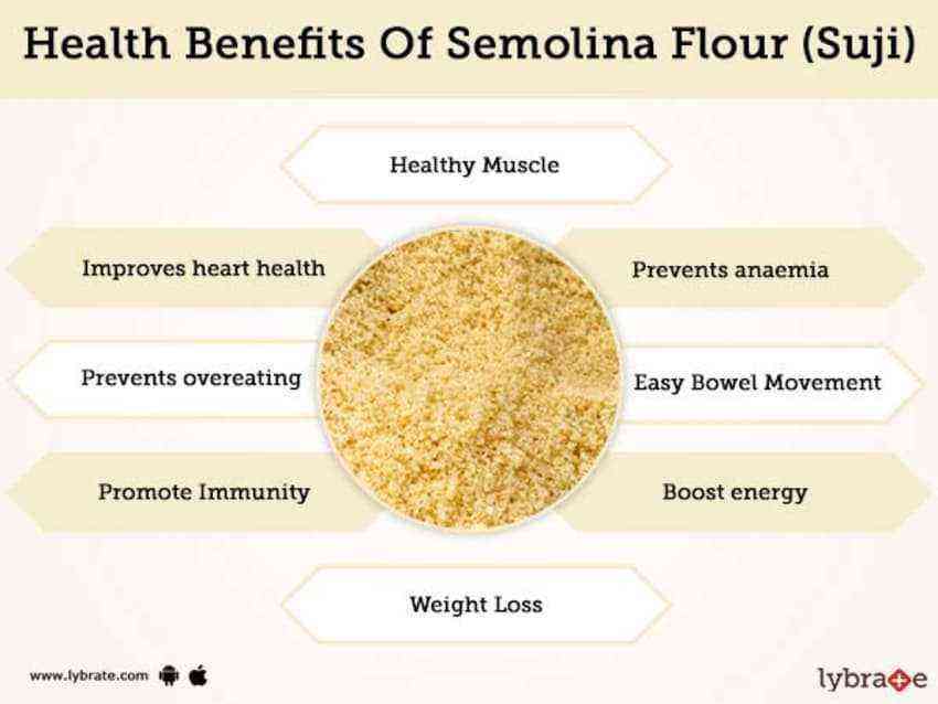 Semolina benefits and harms