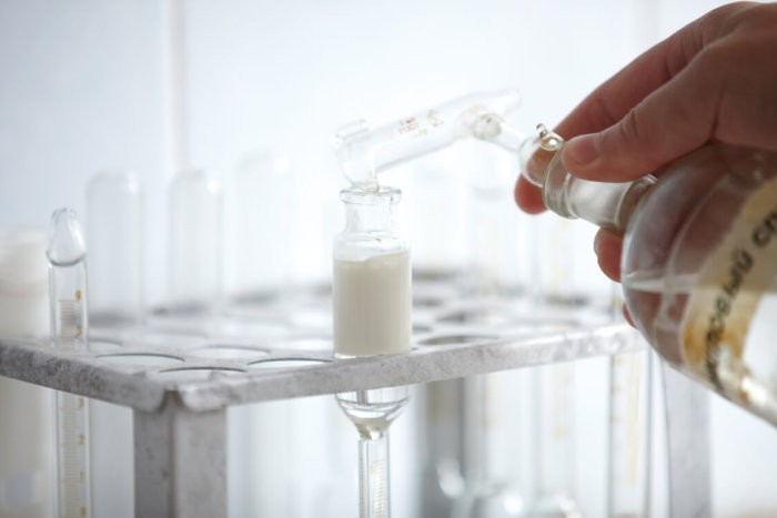 İnek sütü analizi