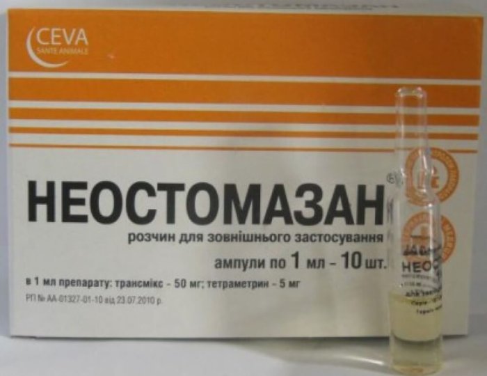 Le médicament Neostomazan