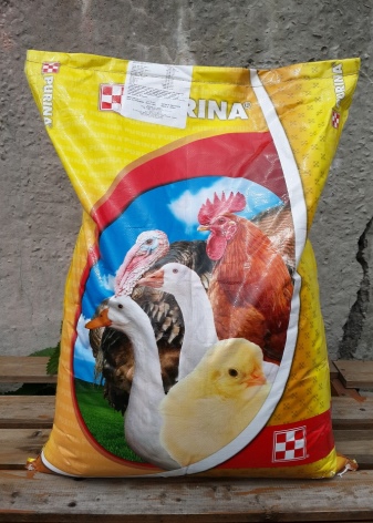 Pienso Purina para pollos de engorde: composición, selección y características de alimentación.