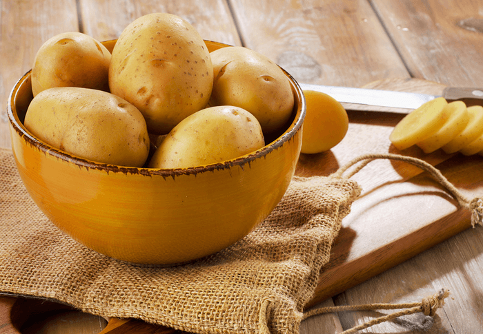 Gekochte Kartoffeln