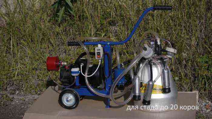 Milking machine "Farmer": equipment, device, specifications