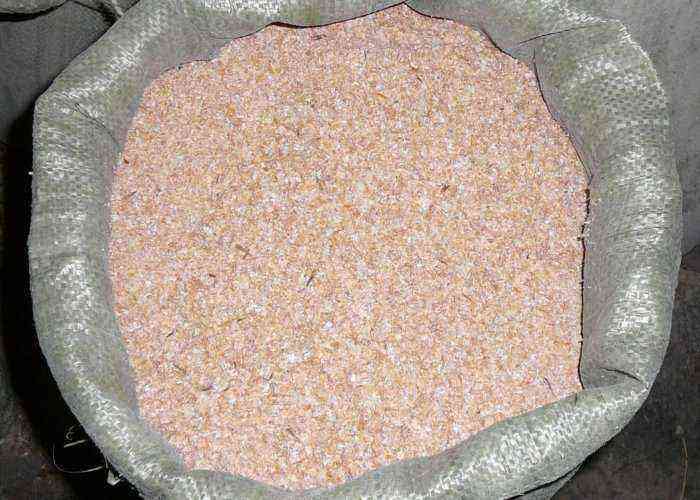 Wheat bran for pigs