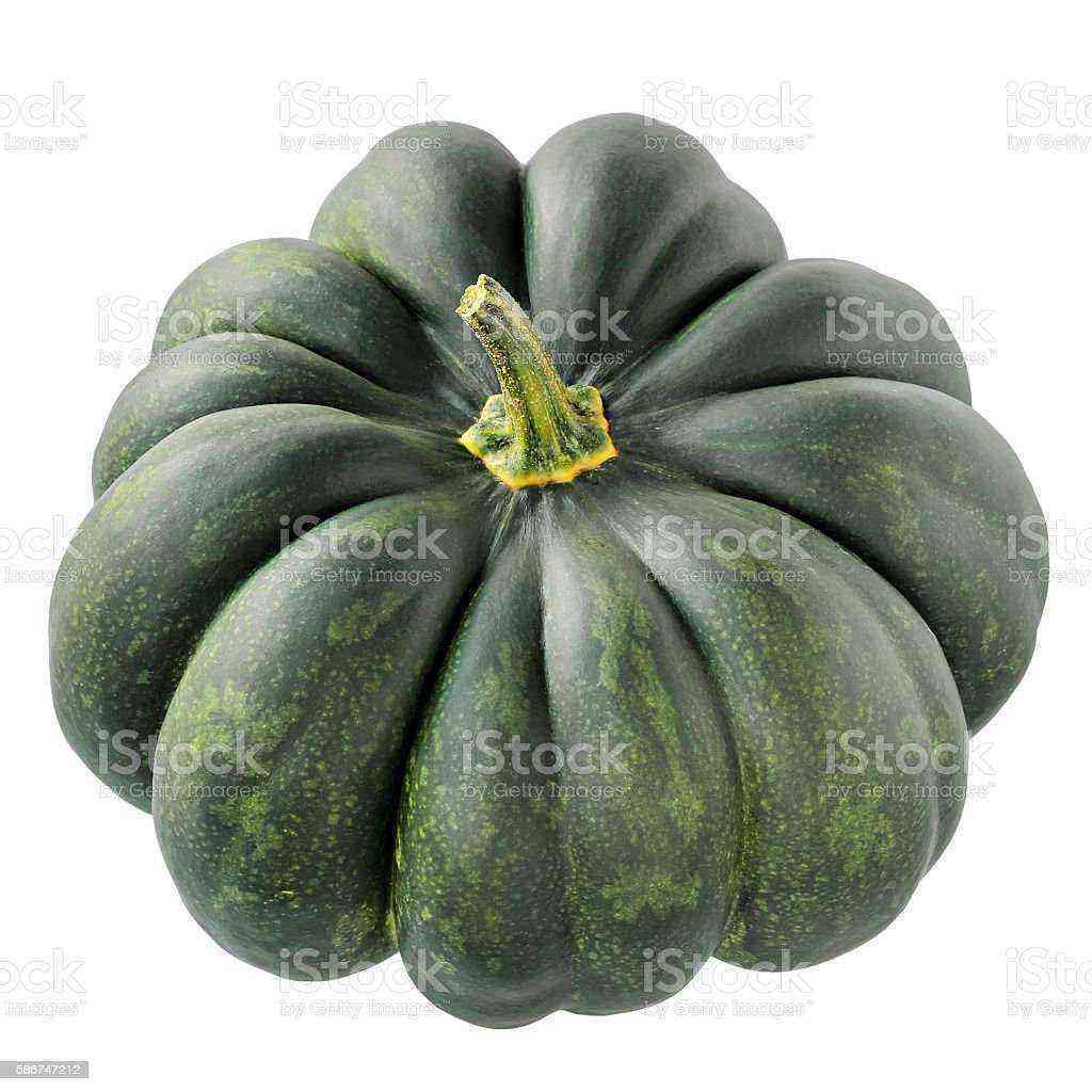 Varietal variety of green pumpkin with a description and photo