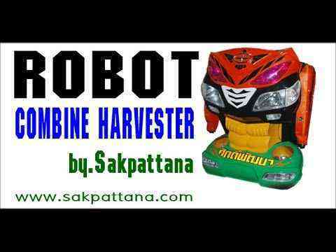 Agricultural machinery. Sakpattana ROBOT Combine Harvester/World’s Agriculture Machinery