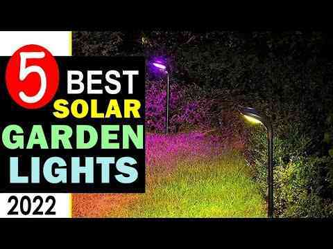 Best Solar Garden Lights 2022 🏆 Top 5 Best Solar Garden Light Reviews