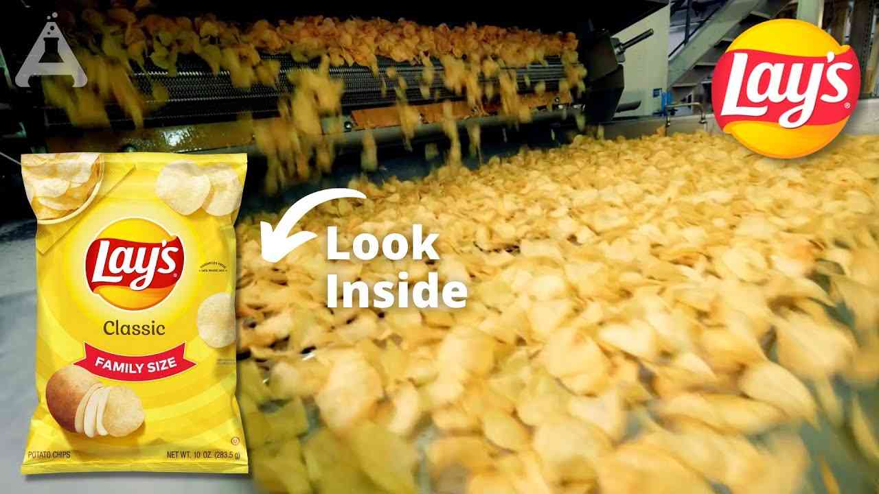 Food Factory USA 🥔 Potato Processing Line [How Its Made] Smart Factory Potato Chips  Agriculture