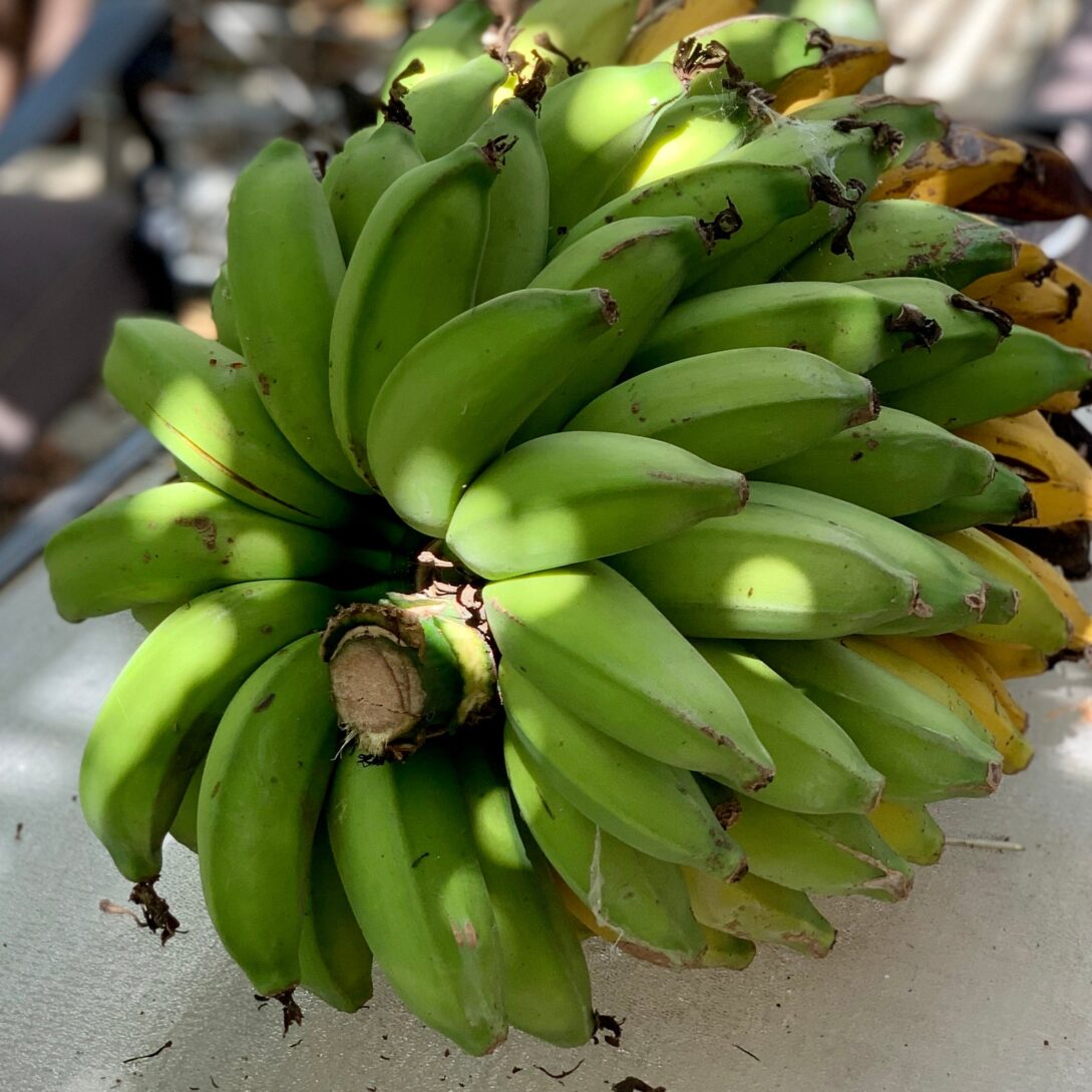 Banana market in Brazil